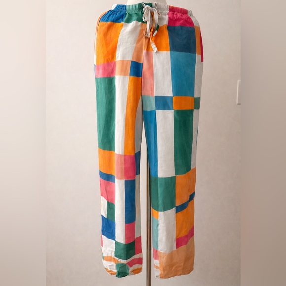 Maaji Pants - Maaji Multicolor Patchwork Pants